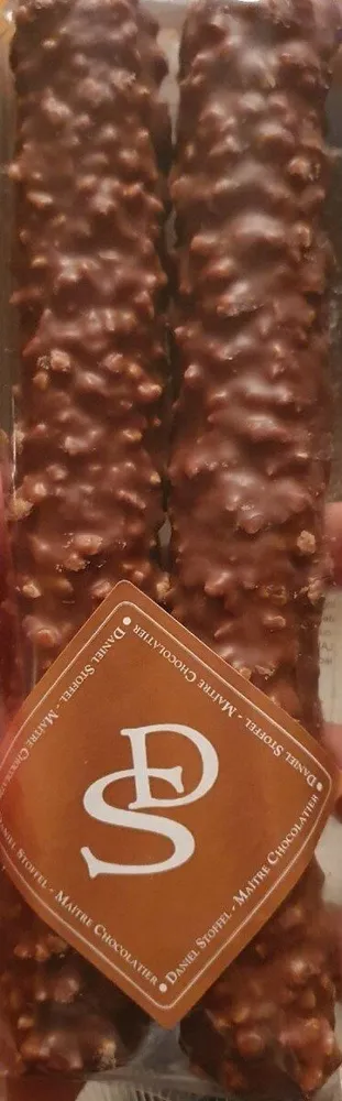 Pate d'amande enrobé chocolat au lait