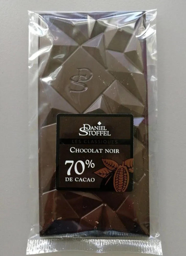 Chocolat noir 70% cacao DS