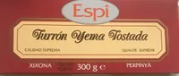Turron yema tostada