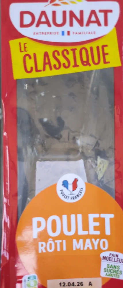 Poulet rôti mayonnaise