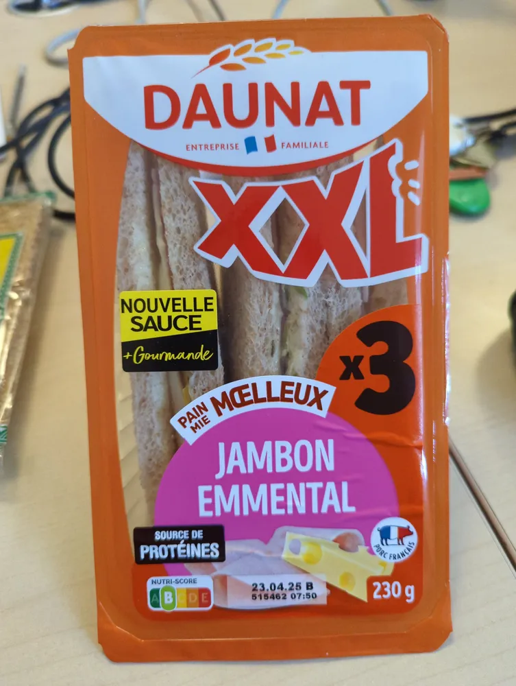 XXL jambon emmental