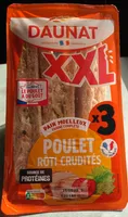 XXL poulet roti crudites