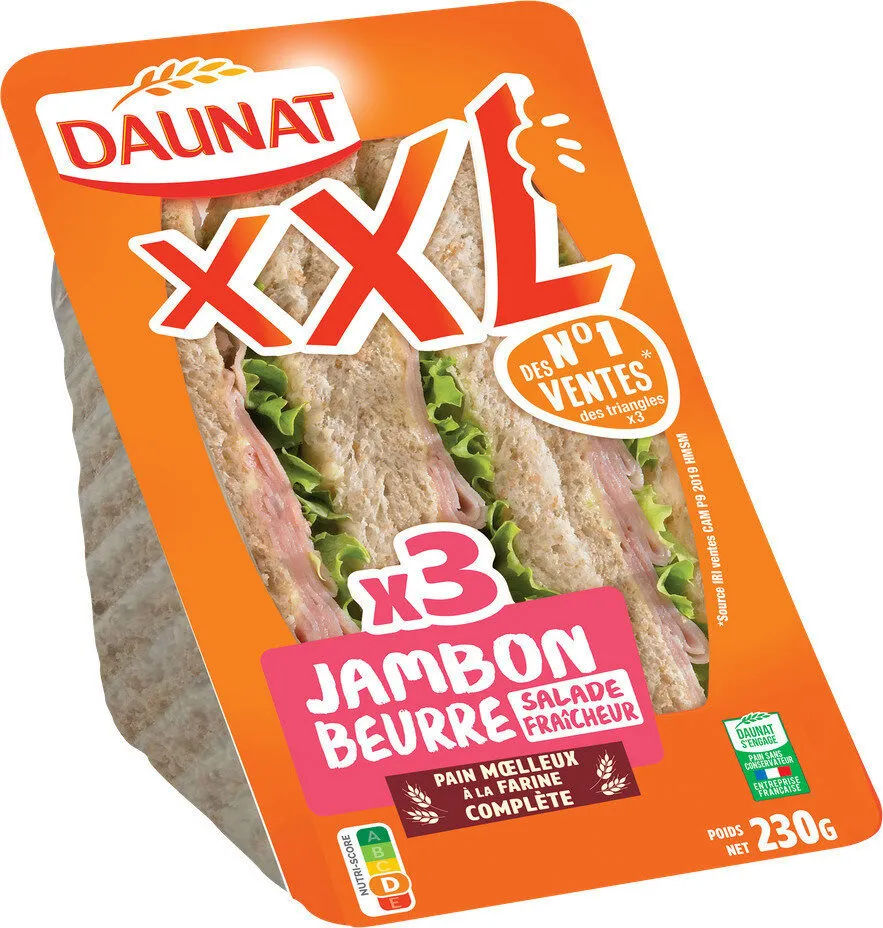 XXL Jambon Beurre salade