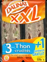 XXL 3 thon crudités + 1 gratuit