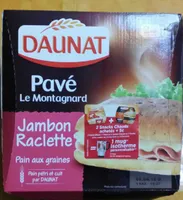 Pavé Le Montagnard - Jambon, Raclette, Pain aux Graines