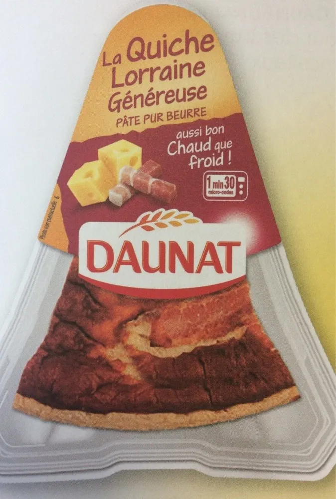 La quiche Lorraine généreuse pur beurre