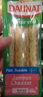Pain Suédois Jambon Cheddar