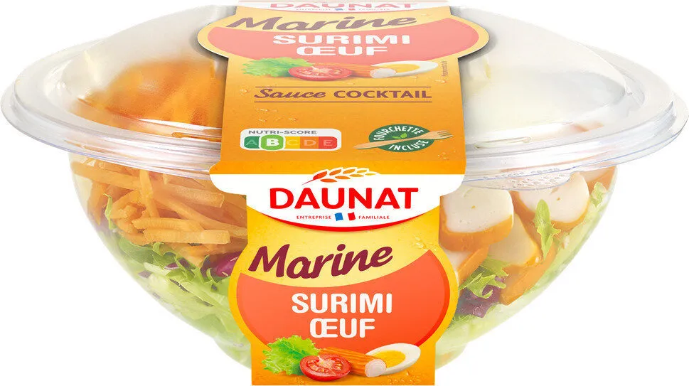 Bulle Fraîcheur Surimi Oeuf crudités