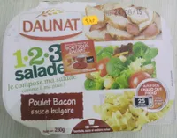 1.2.3 Salade Poulet Bacon Sauce Bulgare