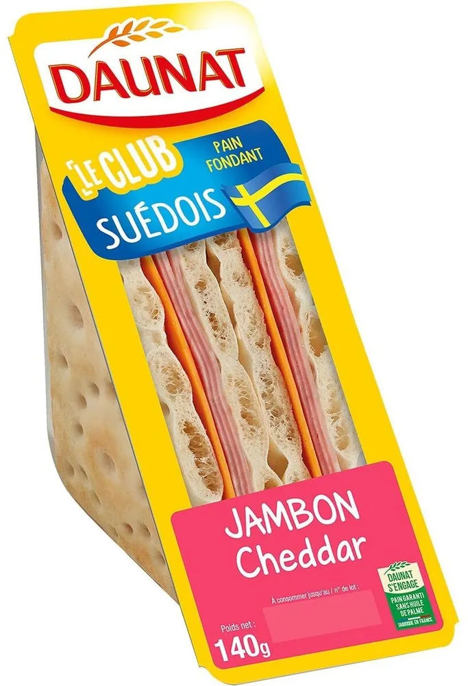 Club suedois jambon cheddar