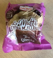 Muffin au chocolat et pépites de chocolat DAUNAT