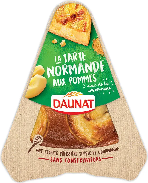 TARTE NORMANDE AUX POMMES
