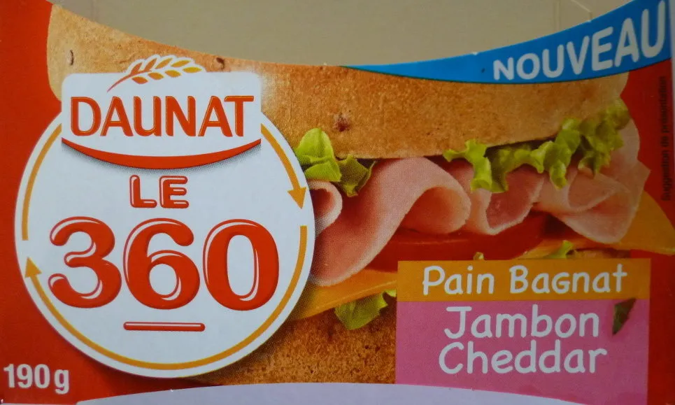 Le 360 Jambon Cheddar Sauce Burger