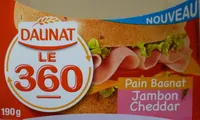Le 360 Jambon Cheddar Sauce Burger