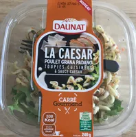 La Caesar - Poulet Grana Padano toupies cuisinées & sauce caesar