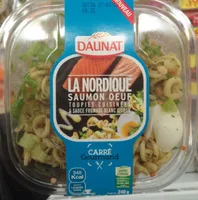 La Nordique - Saumon, œufs, toupies cuisinées & sauce fromage blanc citron