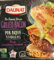 Grilled Bacon Hamburger