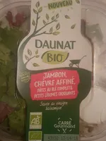Daunat bio jambon chèvre