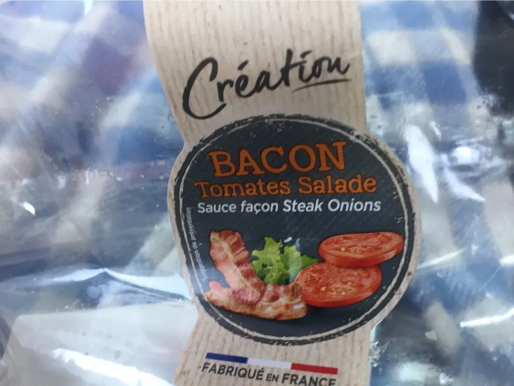 Bacon tomates salade