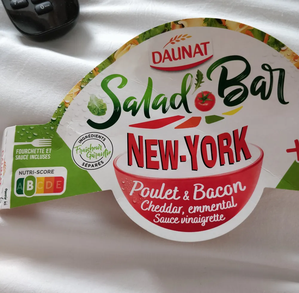 Salad'bar New York Poulet Bacon Cheddar