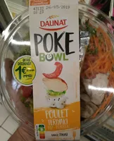 Poke bowl poulet teriyaki