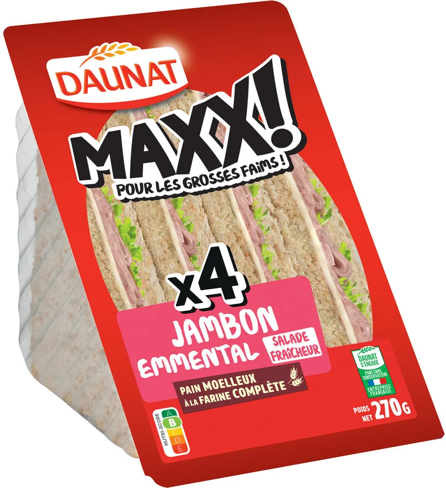Jambon emmental maxx