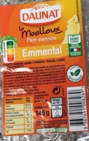 Les moelleux pain viennois emmantal