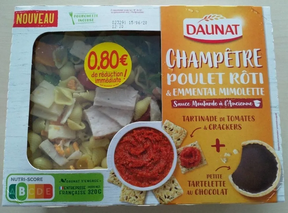 Champêtre Poulet Rôti & Emmental Mimolette