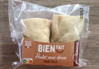 Pita poulet aux epices