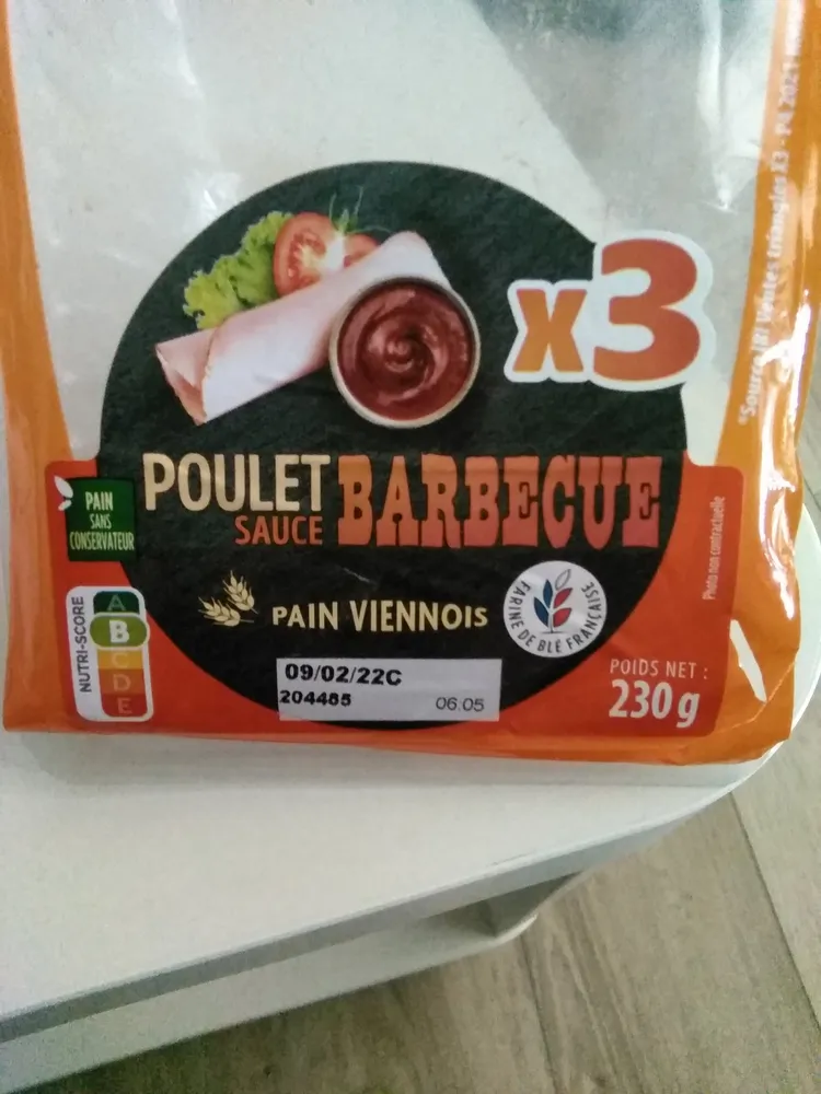 Poulet sauce barbecue