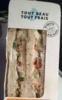 Sandwich poulet rori coleslaw raisins secs