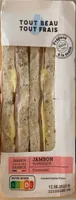 Sandwich Jambon supérieur emmental