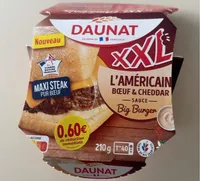 L’americain beuf et cheddar