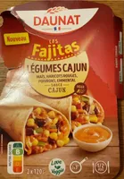 Les fajitas legumes cajun