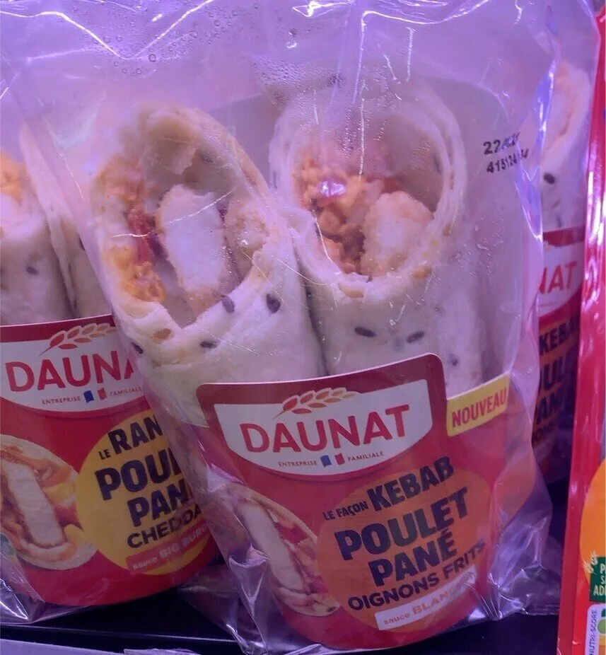 Le Façon kebab poulet pané