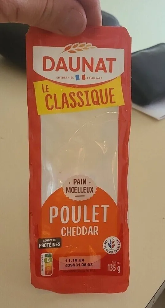 LE CLASSIQUE POULET CHEDDAR