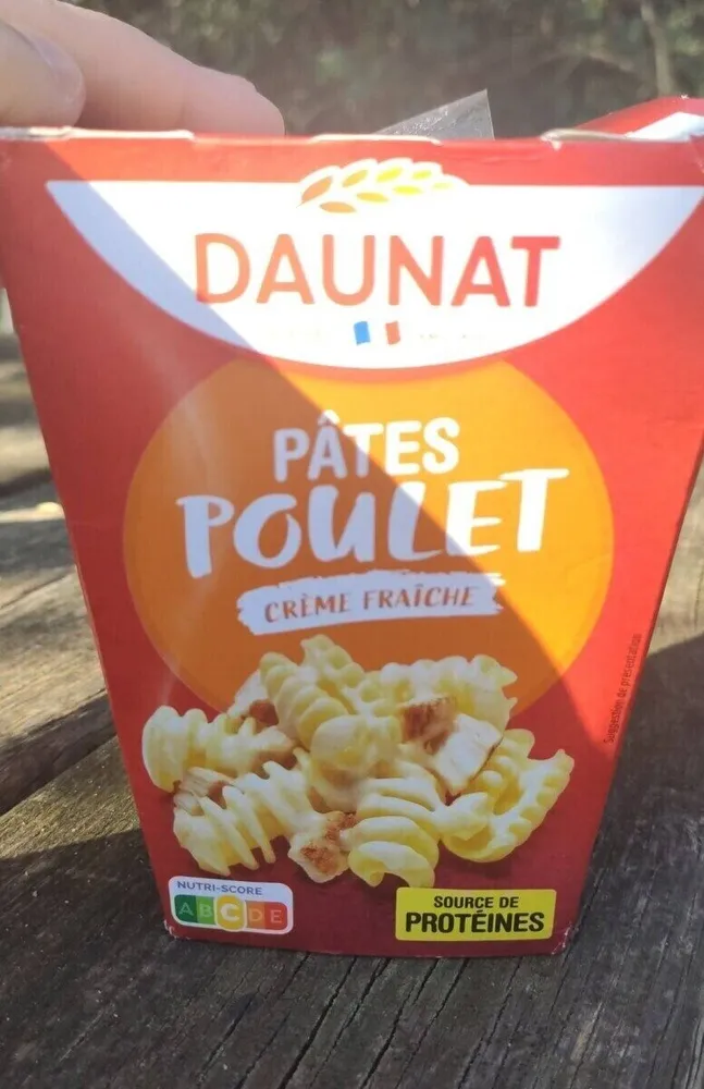 PÂTES POULET CRÈME FRAÎCHE