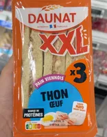 Pain viennois thon oeuf