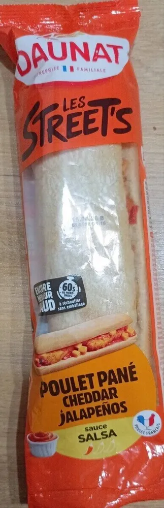 Les Street's Poulet Pané Cheddar Jalapenos