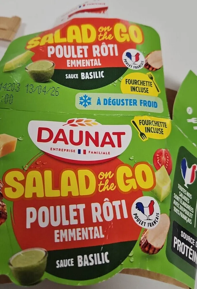 Salade & Co poulet rôti emmental