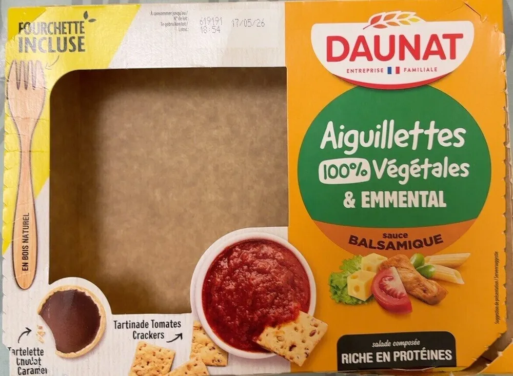 Salade aiguillettes 100% vegetal et emmental