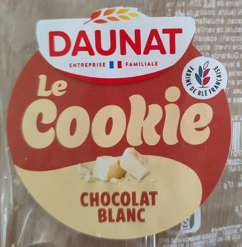 Le cookie chocolat blanc