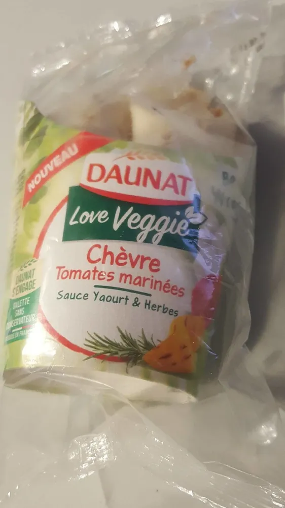 Love Veggie - Chèvre Tomates marinées