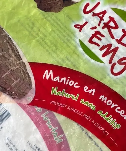 Manioc en morceaux