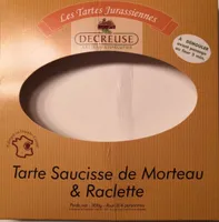 Tarte Saucisse de Morteau et Raclette