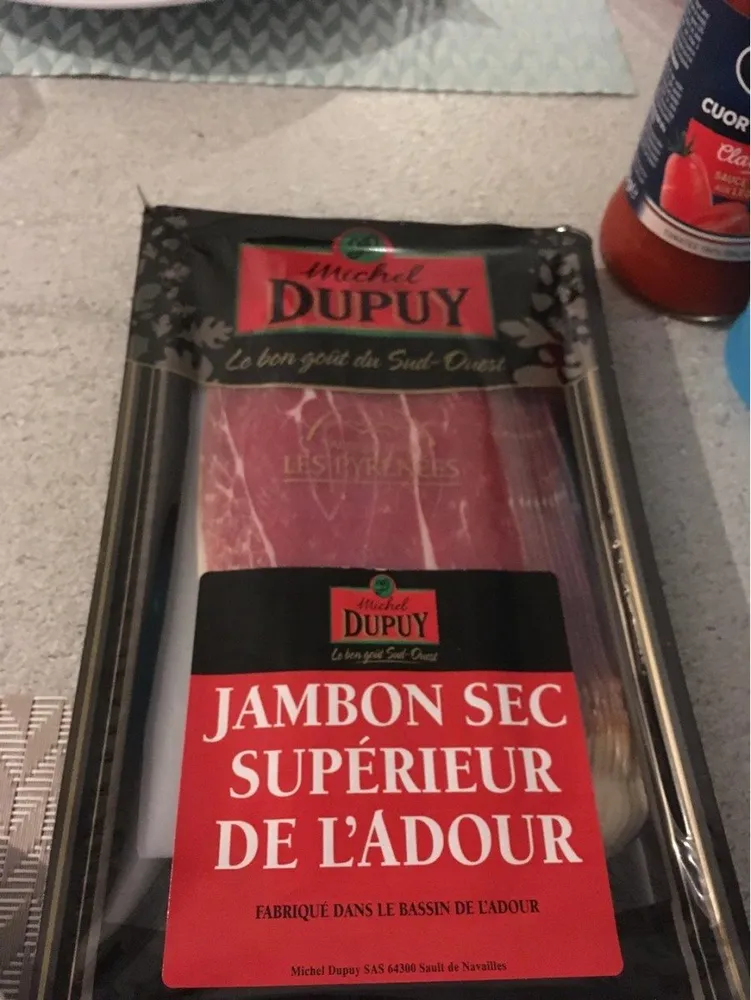 Jambon sec superieur de l'adour