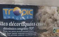Crevettes décortiquées crues