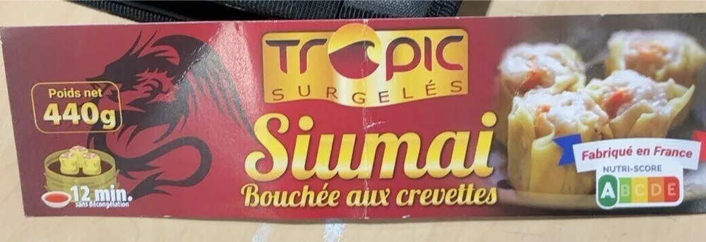 Siumai bouchée aux crevettes