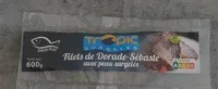Filets de dorade-sébaste avec peau surgelés