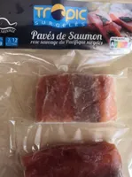 Pavé de saumon rose sauvage du pacifique surgelé